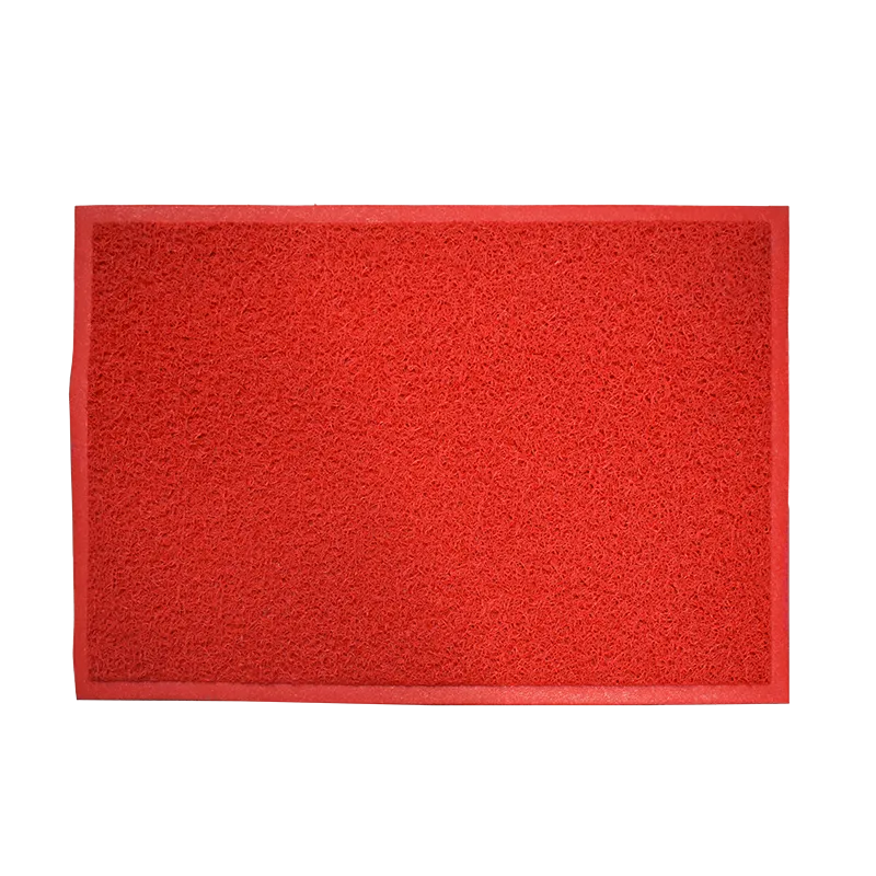 KERALA DOORMAT CMB-10 RED PVC CUSHION MAT LOOP
